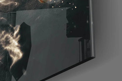 Christiano Ronaldo Glass Wall Art - LUXARTDECO