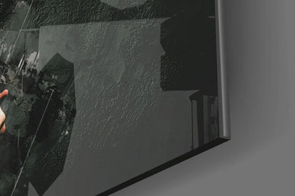 Christiano Ronaldo Glass Wall Art - LUXARTDECO