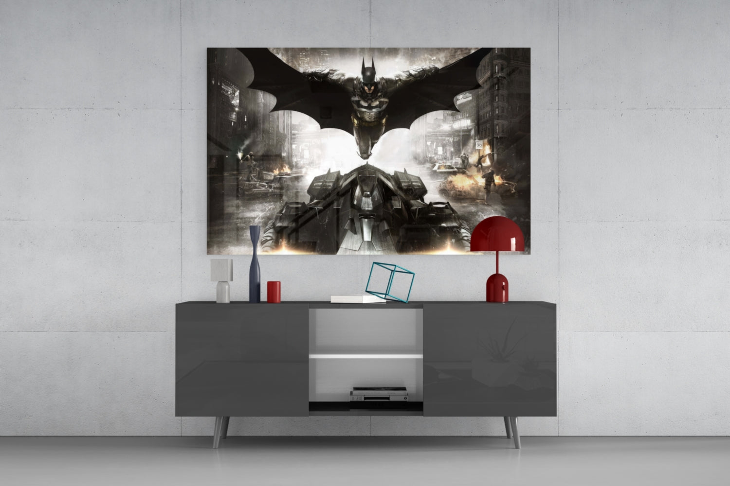 Batman Glass Wall Art