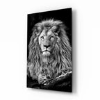 Lion Glass Wall Art - LUXARTDECO