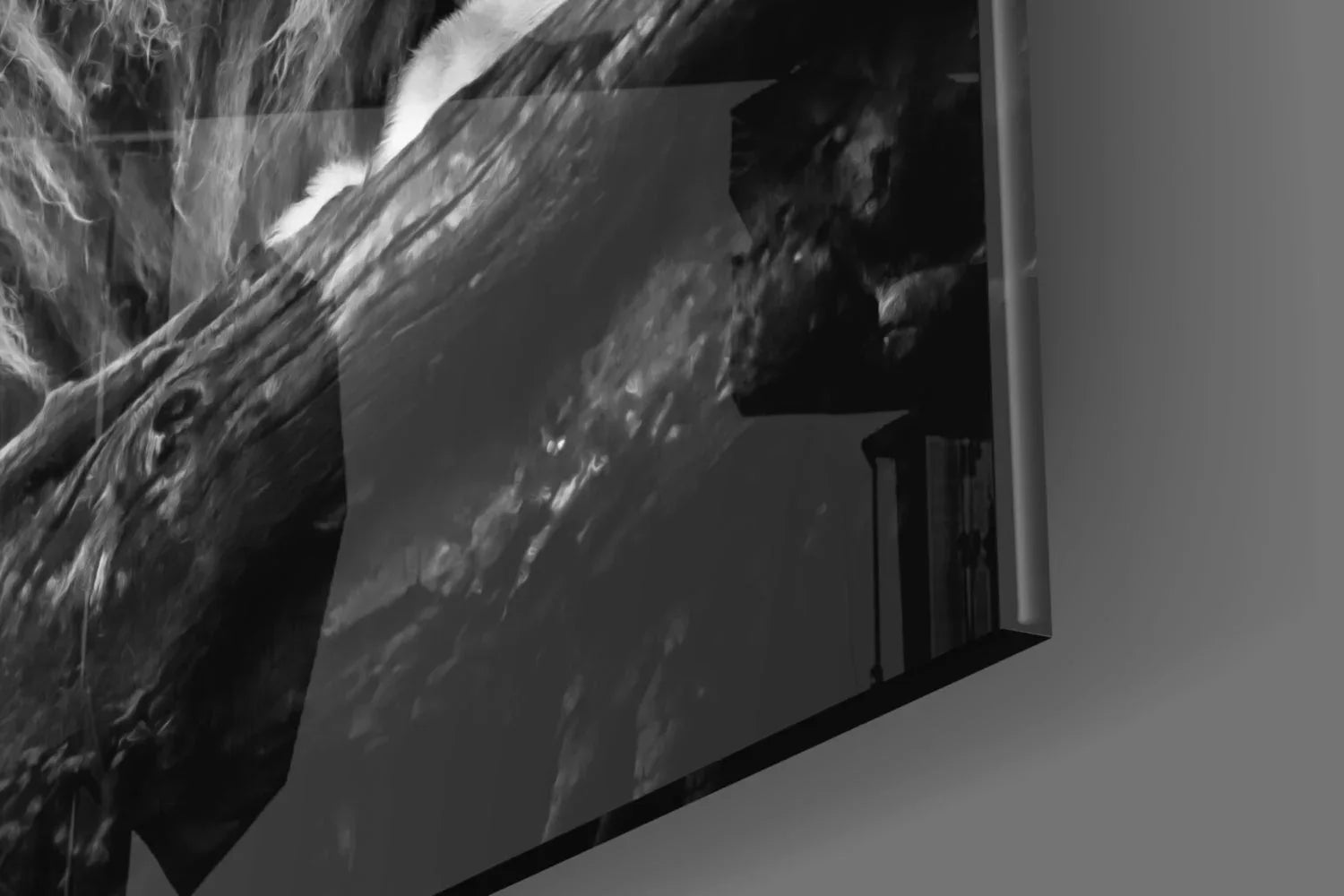 Lion Glass Wall Art - LUXARTDECO