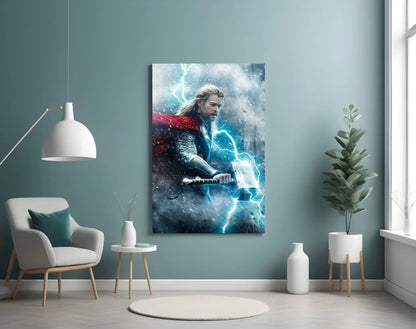Thor Glass Wall Art - LUXARTDECO