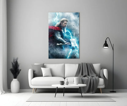 Thor Glass Wall Art - LUXARTDECO
