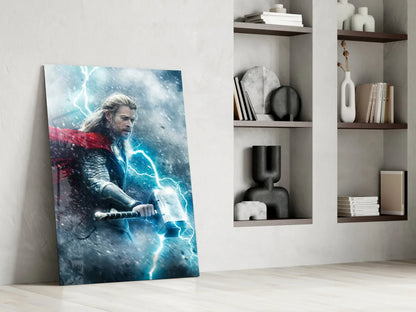 Thor Glass Wall Art - LUXARTDECO