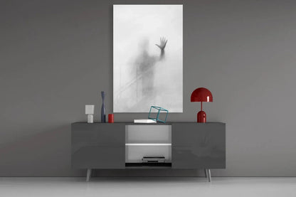 Despair Glass Wall Art - LUXARTDECO