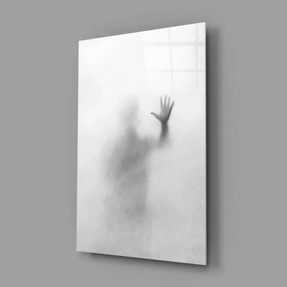 Despair Glass Wall Art - LUXARTDECO