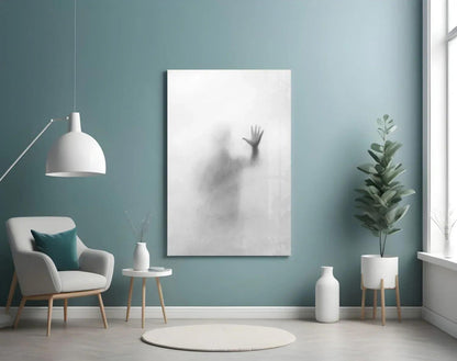 Despair Glass Wall Art - LUXARTDECO