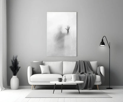 Despair Glass Wall Art - LUXARTDECO