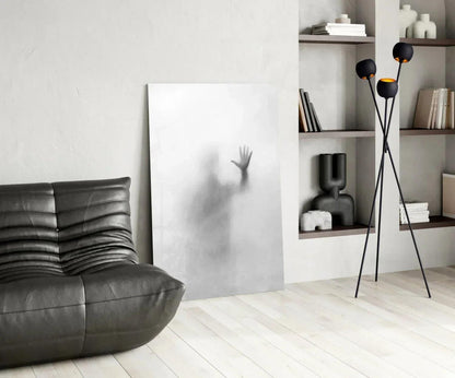 Despair Glass Wall Art - LUXARTDECO