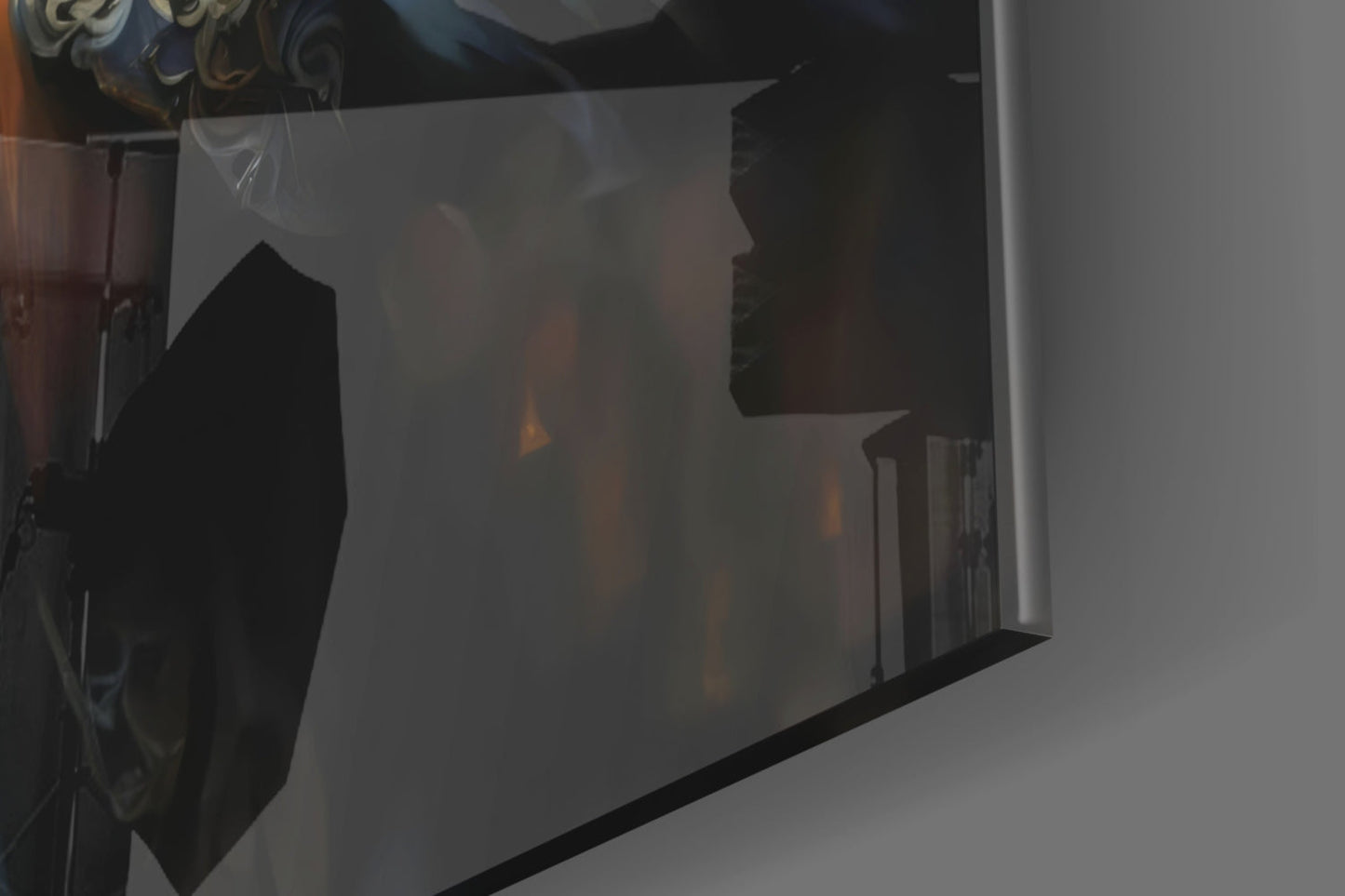Dark Queen Glass Wall Art