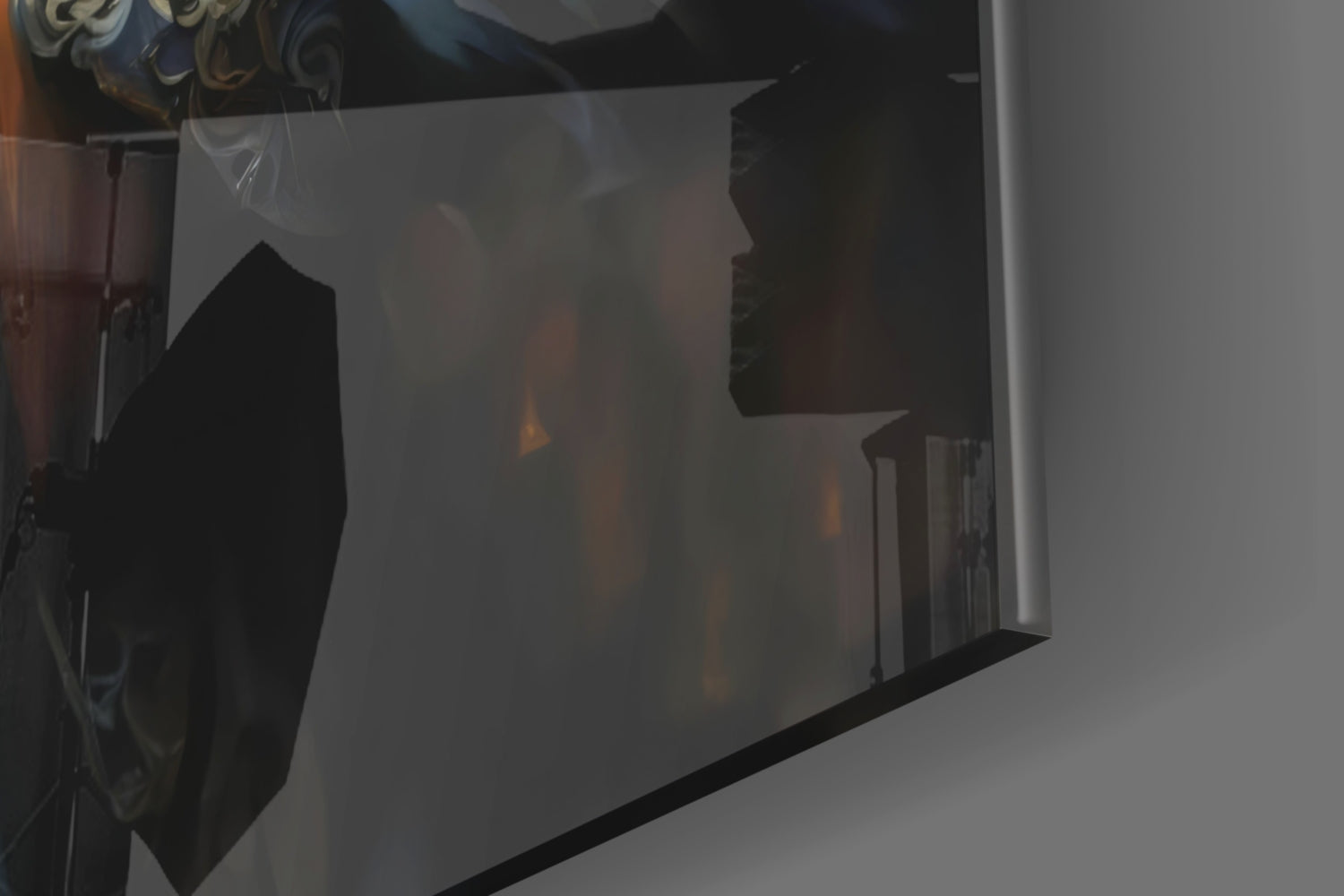 Dark Queen Glass Wall Art
