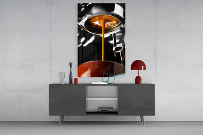 Coffee Glass Wall Art - LUXARTDECO