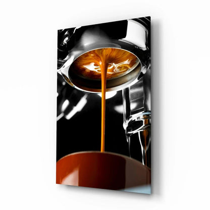 Coffee Glass Wall Art - LUXARTDECO