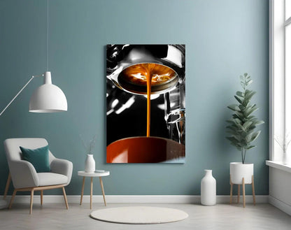 Coffee Glass Wall Art - LUXARTDECO