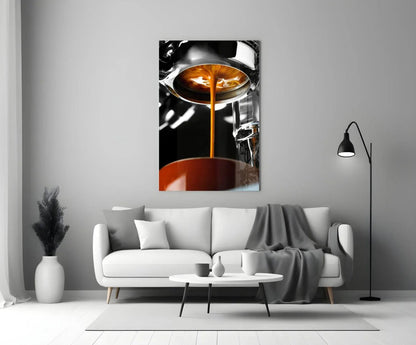 Coffee Glass Wall Art - LUXARTDECO