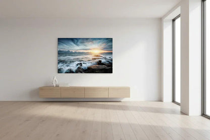 Sunset Glass Wall Art - LUXARTDECO
