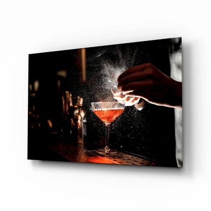 Cocktail Glass Wall Art - LUXARTDECO