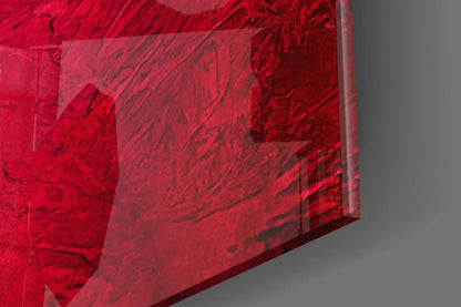 Flag of Poland Glass Wall Art - LUXARTDECO