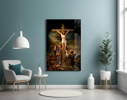 Jesus Glass Wall Art - LUXARTDECO
