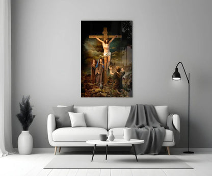 Jesus Glass Wall Art - LUXARTDECO