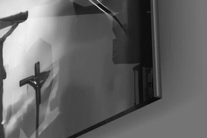 Jesus Glass Wall Art - LUXARTDECO