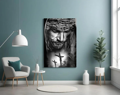 Jesus Glass Wall Art - LUXARTDECO