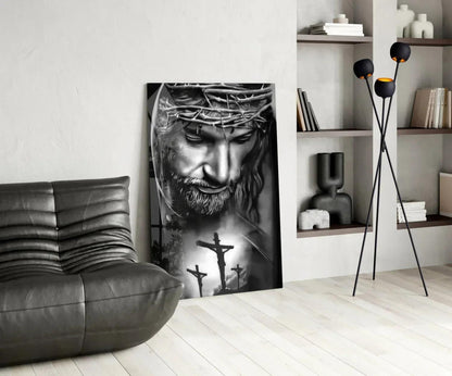 Jesus Glass Wall Art - LUXARTDECO