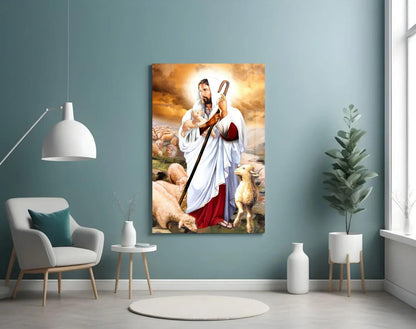 Jesus Glass Wall Art - LUXARTDECO