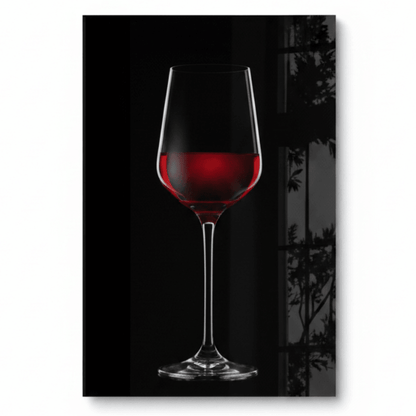 Wine Quadro in Vetro Temperato