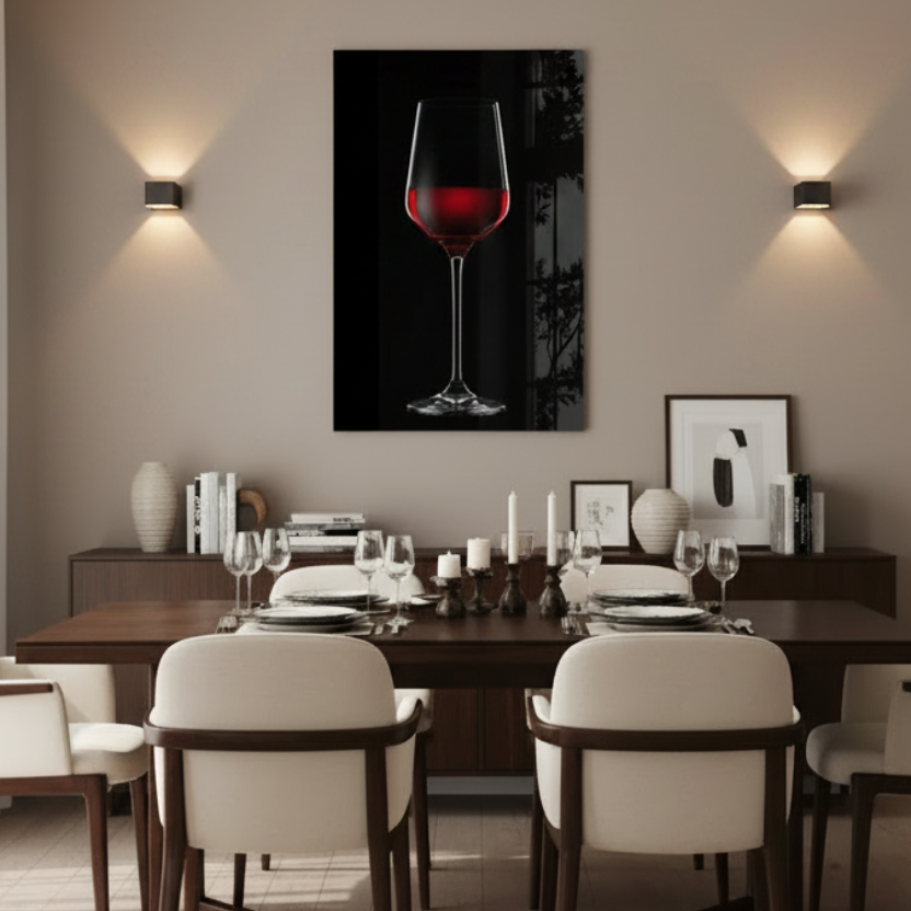 Wine Glass Wall Art