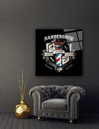 Barbershop Glass Wall Art