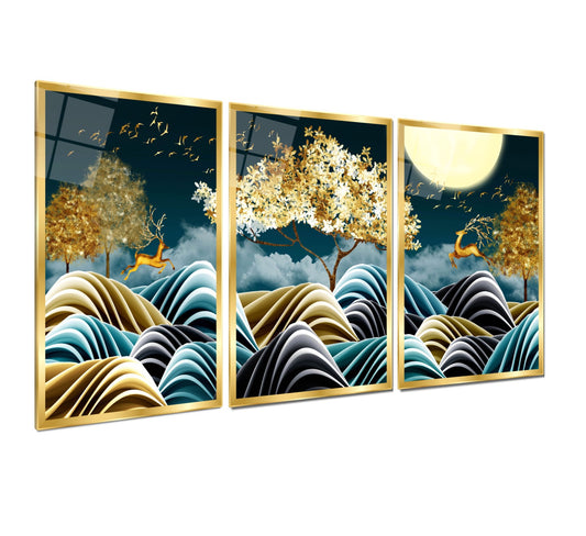 Tempered glass board