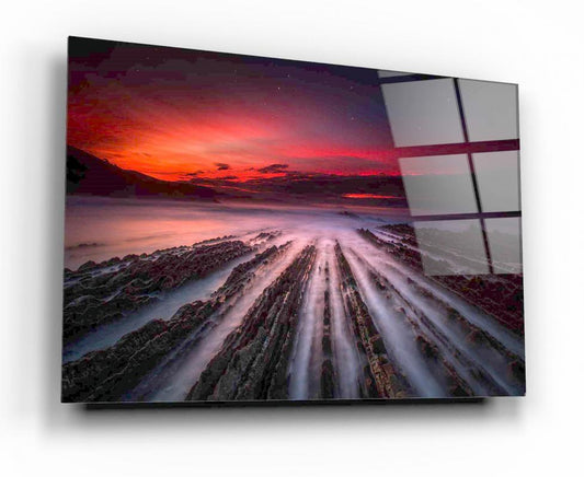 Tempered glass board