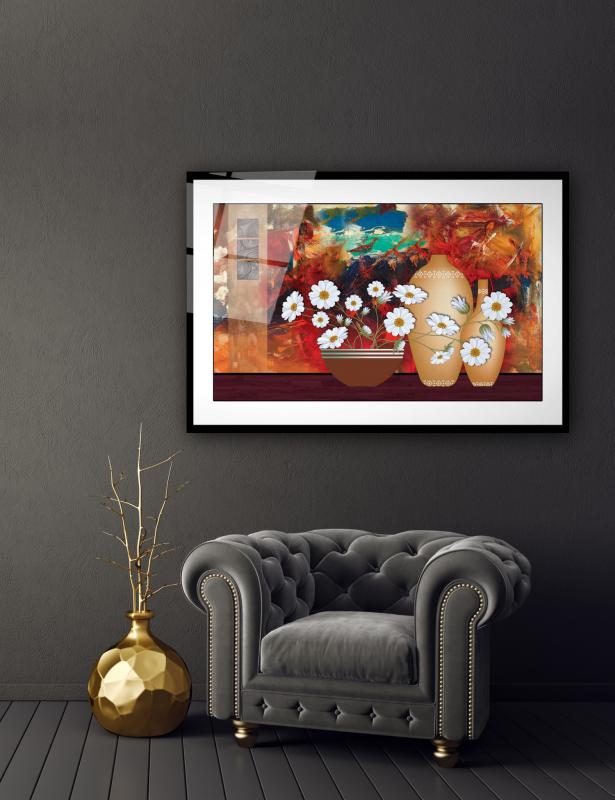 Tableau en verre trempé