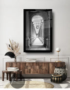 Column Glass Wall Art - LUXARTDECO