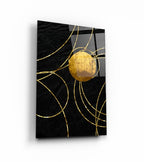 Black&White Glass Wall Art