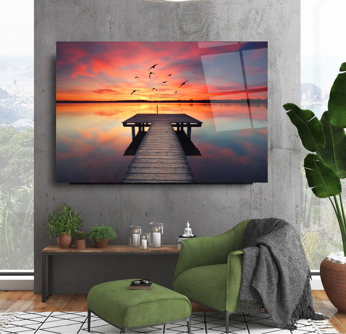 Tempered glass board