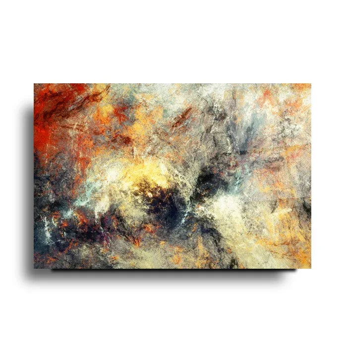 Abstract Colorful Glass Wall Art - LUXARTDECO