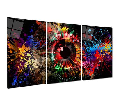 Colorful Eye Glass Wall Art