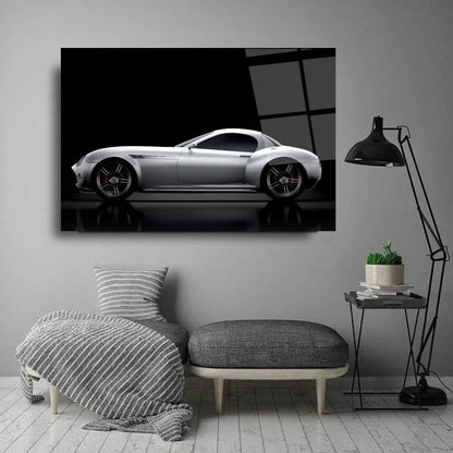 Cobra Venom V8 Glass Wall Art