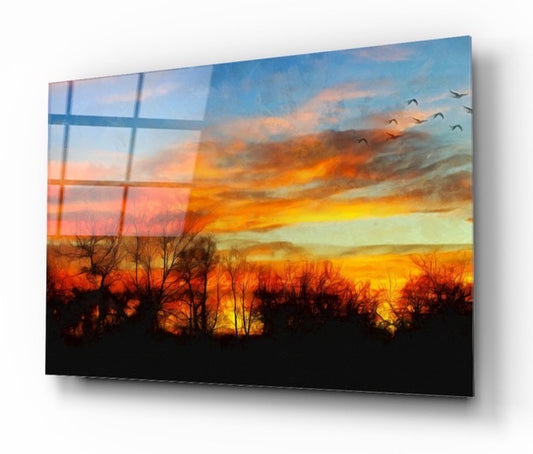 Tempered glass board
