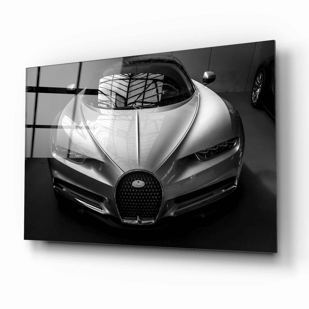 Bugatti Glass Wall Art - LUXARTDECO