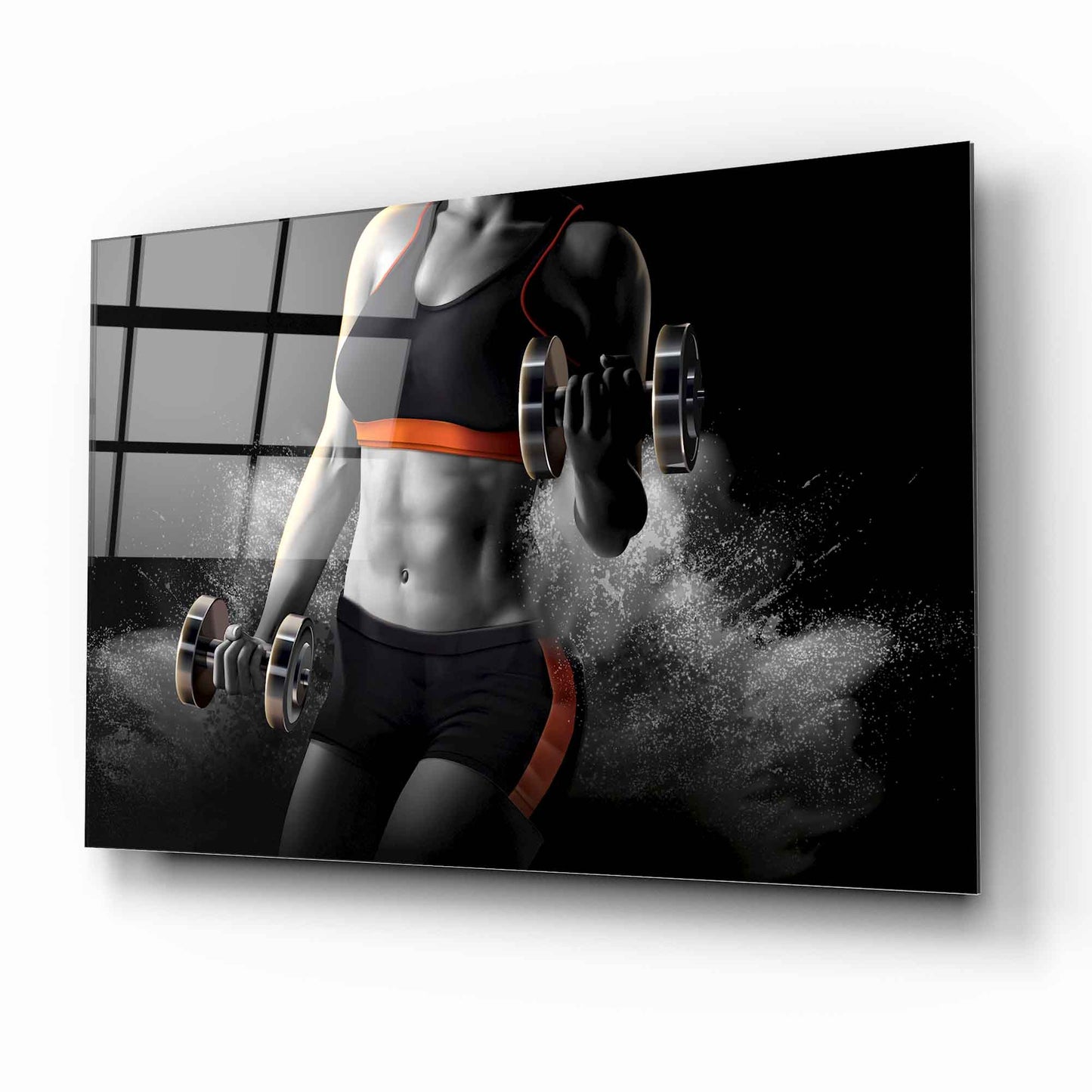 Tempered glass board