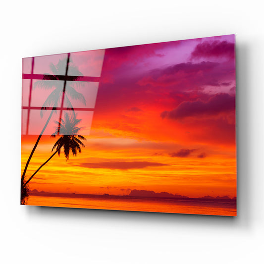 Tableau en verre trempé