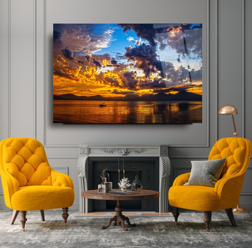 Tableau en verre trempé