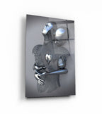 Bodies in Love Glass Wall Art