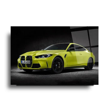 BMW M4 Competition Coupé Quadro in Vetro Temperato