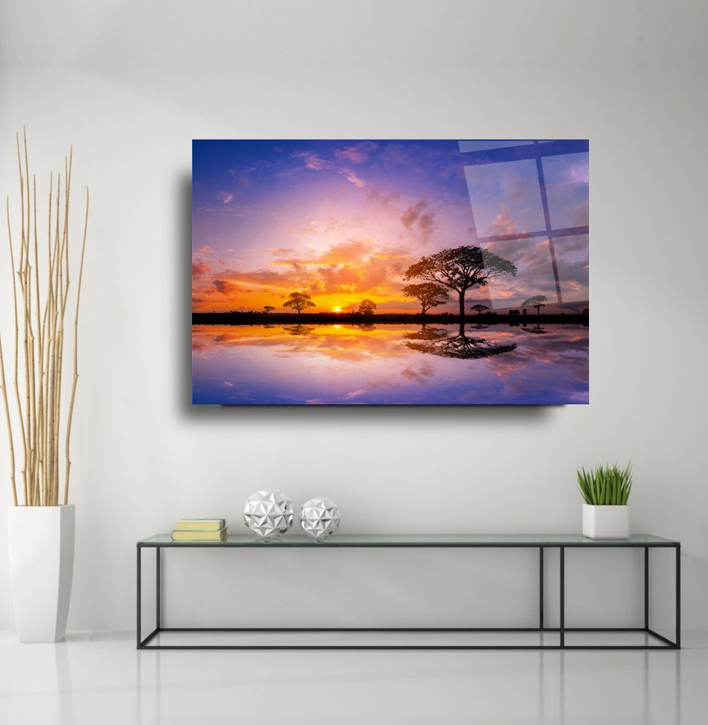 Tempered glass board