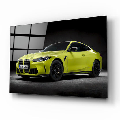 BMW M4 Competition Coupé Quadro in Vetro Temperato