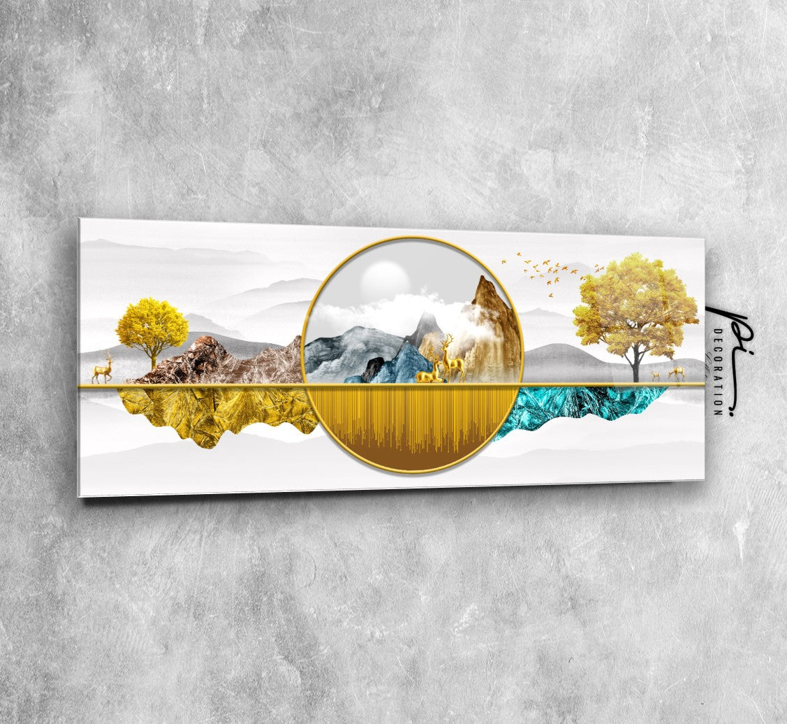 Tableau en verre trempé